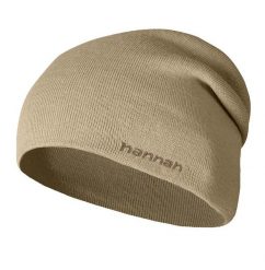 Czapka Hannah Tibek Long. Brązowe czapki męskie Hannah, na zimę, bez wzorów, sportowe. Za 82.70 zł.