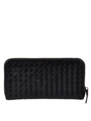 Florence Bags Skórzany portfel "Le Mans" w kolorze czarnym - 20 x 11 x 2 cm rozmiar: onesize. Czarne portfele damskie Florence Bags, bez wzorów, z materiału. Za 155.15 zł.
