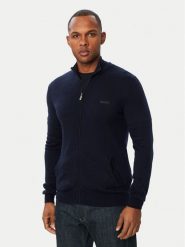 Guess Kardigan M6YR08 Z0913 Granatowy Regular Fit. Niebieskie kardigany męskie Guess, m, z aplikacjami, z syntetyku, bez kołnierzyka. Za 434.99 zł.