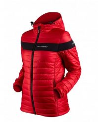 Kurtka Trimm CREDIT LADY. Czarne kurtki narciarskie i snowboardowe damskie TRIMM, l, bez wzorów, z materiału, z kapturem, narciarskie. Za 520.00 zł.