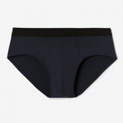 Slipki sportowe męskie. Niebieskie slipki męskie KALENJI, bez wzorów, z elastanu. Za 24.99 zł.
