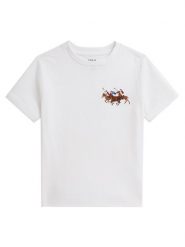 Polo Ralph Lauren T-Shirt 322A95734001 Biały Regular Fit. Białe t-shirty chłopięce Polo Ralph Lauren, bez wzorów, z bawełny, bez ramiączek. Za 249.99 zł.