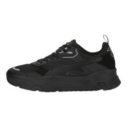 Buty męskie sportowe Puma TRINITY. Czarne buty sportowe na co dzień męskie Puma, z gumy, bez zapięcia, trekkingowe. Za 529.00 zł.
