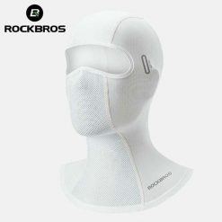 Czapka sportowa ultra-lekka ochrona UV i świeżość. Białe czapki męskie ROCKBROS, na jesień, z aplikacjami, z materiału, sportowe. Za 68.36 zł.