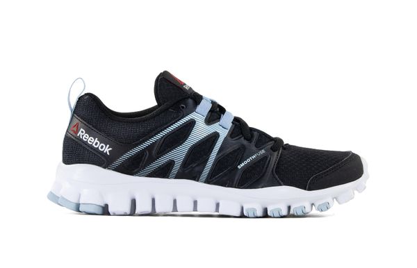 Buty na trening damskie REEBOK REALFLEX TRAIN 4.0 sportowe. Czarne obuwie treningowe damskie Reebok, na fitness i siłownię. Za 255.00 zł.