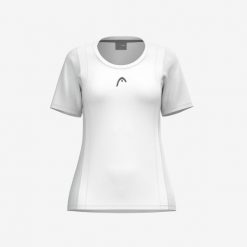 CLUB 25 TECH T-Shirt Women. Białe t-shirty damskie HEAD, m, bez wzorów, z meshu, bez kołnierzyka. W wyprzedaży za 153.00 zł.