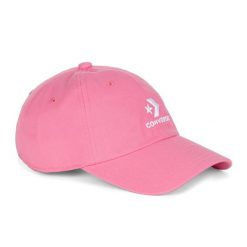 Czapka z daszkiem Converse Logo Lock Up Baseball oops. Czerwone czapki męskie Converse, bez wzorów, sportowe. Za 95.99 zł.