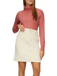 S.Oliver Golf w kolorze szaroróżowym rozmiar: 38. Różowe golfy damskie S.Oliver, s, bez wzorów, prążkowane, bez ramiączek. Za 78.99 zł.