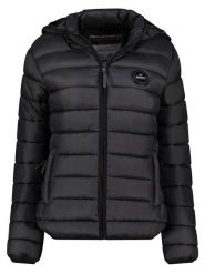 Geographical Norway Kurtka pikowana w kolorze czarnym rozmiar: XL. Czarne kurtki damskie Geographical Norway, xl, bez wzorów, bez kaptura. Za 127.35 zł.