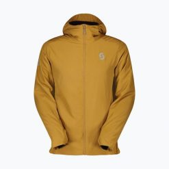 Kurtka hybrydowa męska SCOTT Insuloft Air Primaloft Hoody. Brązowe kurtki męskie Scott, na zimę, m, bez wzorów, sportowe, bez kaptura. Za 629.99 zł.