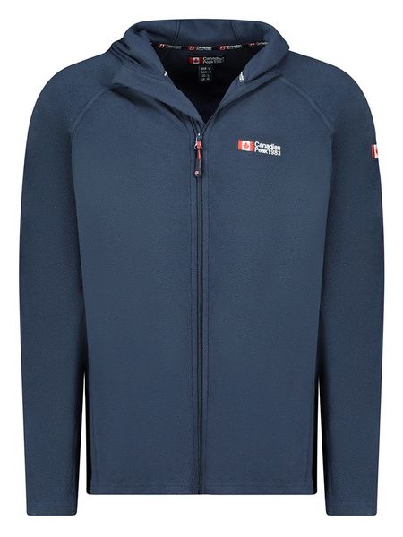 Canadian Peak Kurtka polarowa "Tugoodeak" w kolorze granatowym rozmiar: 3XL. Niebieskie kurtki męskie Canadian Peak, xl, bez wzorów, z polaru, bez kaptura. Za 74.11 zł.