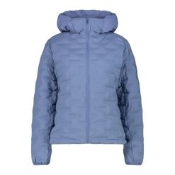 Damska kurtka z kapturem CMP. Fioletowe kurtki narciarskie i snowboardowe damskie CMP, bez wzorów, z puchu, z kapturem, narciarskie. W wyprzedaży za 627.90 zł.