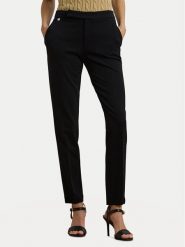LAUREN RALPH LAUREN Spodnie materiałowe 200758961002 Czarny Straight Fit. Czarne spodnie materiałowe damskie Lauren Ralph Lauren, bez wzorów, z materiału. Za 599.99 zł.
