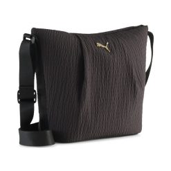 Młodzieżowa torba-worek z zamkiem UP 4 l PUMA. Czarna torebki klasyczne damskie Puma, bez wzorów, bez dodatków. Za 129.00 zł.