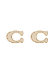 Coach Kolczyki 37571173 Złoty. Żółte kolczyki damskie Coach, metalowe. Za 169.99 zł.