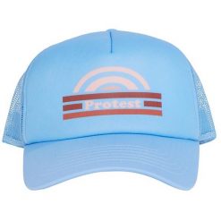 Czapka damska Protest PRTEREMITA cap. Niebieskie czapki z daszkiem damskie Protest, bez wzorów, z materiału. Za 119.99 zł.