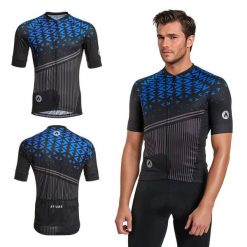Koszulka rowerowa męska ATTABO Tevi. Czarne t-shirty sportowe męskie ATTABO, m, bez ramiączek, rowerowe. Za 80.00 zł.