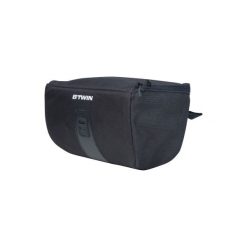 Torba rowerowa na kierownicę 300 2,5 L. Czarne torebki klasyczne damskie RIVERSIDE, bez wzorów, z materiału, bez dodatków. Za 49.99 zł.