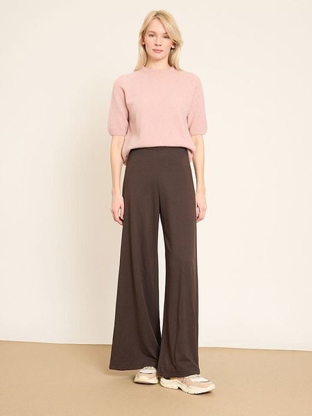 BGN Spodnie w kolorze brązowym rozmiar: 36. Brązowe spodnie materiałowe damskie BGN, bez wzorów, z materiału, z podwyższonym stanem. Za 173.99 zł.