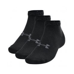 Skarpety Męskie Under Armour Niskie. Czarne skarpetki męskie Under Armour, bez wzorów, z dzianiny. Za 64.70 zł.