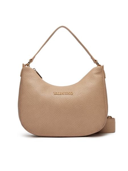 Valentino Torebka Blossom Re VBS8P207 Beżowy. Brązowe torebki klasyczne damskie Valentino, bez wzorów, ze skóry, bez dodatków. Za 379.99 zł.