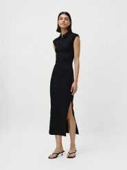 LeGer Sukienka "Helene" w kolorze czarnym rozmiar: 38. Czarne sukienki damskie LeGer, bez wzorów, bez kołnierzyka, bez ramiączek, maxi. Za 130.99 zł.