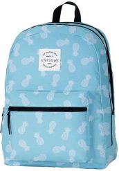 Plecak Awesome Double Backpack 24 L Niebieski. Niebieskie plecaki damskie Erima, z aplikacjami, z dzianiny, eleganckie. Za 163.99 zł.
