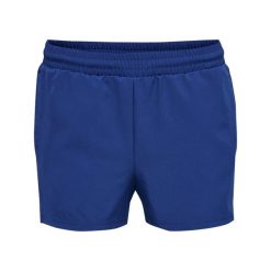 Szorty damskie Hummel Move Grid. Niebieskie spodenki sportowe damskie HUMMEL, xs, na fitness i siłownię. Za 191.00 zł.