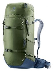 Deuter Plecak "Rise 34+" w kolorze oliwkowym na rakiety śnieżne - 28 x 72 x 23 cm rozmiar: onesize. Brązowe plecaki damskie Deuter, bez wzorów, z materiału, sportowe. Za 549.06 zł.
