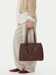 MEXX Torebka EO-MEXX-S-014-10 Brązowy ciemny. Brązowe torebki klasyczne damskie Mexx, bez wzorów, ze skóry, bez dodatków. Za 329.99 zł.