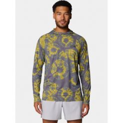 Koszulka sportowa męska Mountain Hardwear Crater Lake. Niebieskie t-shirty sportowe męskie MOUNTAIN HARDWEAR, m, bez ramiączek. Za 339.00 zł.