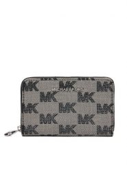 MICHAEL Michael Kors Portfel 32F6SJ6D0J Czarny. Czarne portfele damskie MICHAEL Michael Kors, bez wzorów. Za 549.99 zł.