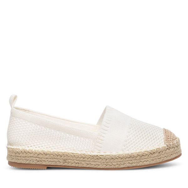 Espadryle Jenny Fairy. Białe espadryle damskie Jenny Fairy, bez wzorów, bez obcasa. Za 47.99 zł.