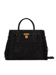 MICHAEL Michael Kors Torebka Hamilton Moderne 30F5ANXS3S Czarny. Czarne torebki klasyczne damskie MICHAEL Michael Kors, bez wzorów, ze skóry, bez dodatków. Za 1,619.00 zł.
