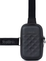Saszetka męska Go Mini Bag czarna. Czarne saszetki męskie ROLLINK. Za 269.00 zł.