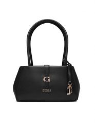 Guess Torebka Carrie HWVG98 96080 Czarny. Czarne torebki klasyczne damskie Guess, z aplikacjami, ze skóry, bez dodatków. Za 639.99 zł.