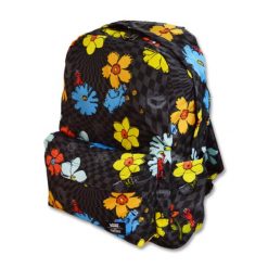 Plecak szkolny Vans x Sesame Street Old Skool kwiaty - VN0008PRBLK1. Plecaki damskie Vans, bez wzorów. Za 179.00 zł.