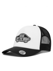 Vans Czapka z daszkiem Classic Patch Curved Bill Trucker VN000EY0Y281 Biały. Białe czapki dziecięce Vans, bez wzorów, z bawełny. Za 99.99 zł.