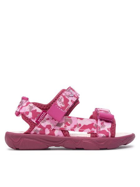 Joma Sandały S.Boat Jr 2419 SBOAJS2419V Różowy. Czerwone sandały dziewczęce Joma, z materiału, bez zapięcia. Za 109.99 zł.