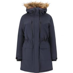 Parka damska z kapturem Whistler Bluff 10000. Niebieskie parki damskie WHISTLER, bez wzorów. Za 591.00 zł.