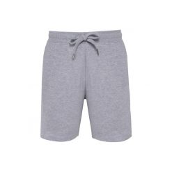 Ekologiczne spodenki z polaru Kariban. Szare szorty męskie KARIBAN, na lato, bez wzorów, z polaru. Za 171.00 zł.