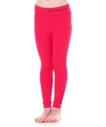 Spodnie junior dziewczęce Brubeck THERMO. Czerwone spodnie materiałowe damskie Brubeck, bez wzorów, z dzianiny, sportowe. Za 74.99 zł.
