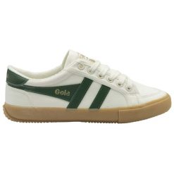 Buty damskie Gola Stratus. Białe buty sportowe na co dzień damskie Gola, bez wzorów, z gumy, trekkingowe. Za 386.00 zł.
