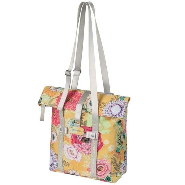 Torba na zakupy Bloom Field. Żółte shopper bag damskie BASIL, bez wzorów. Za 239.00 zł.