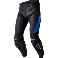Spodnie skórzane motocyklowe RST Tractech Evo D3O. Czarne spodnie materiałowe męskie RST, bez wzorów, z materiału, sportowe. Za 1,250.00 zł.