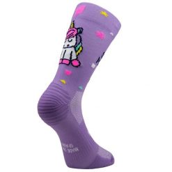 Skarpetki biegowe Sporcks Stay magic. Fioletowe skarpetki męskie SPORCKS, bez wzorów, z nylonu. Za 156.00 zł.