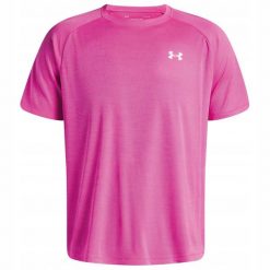 Koszulka T-Shirt Męski Treningowy Under Armour Szybkoschnący UA Tech. Czerwone t-shirty męskie Under Armour, m, bez wzorów, bez kołnierzyka. Za 139.99 zł.