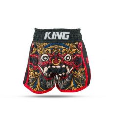 Spodenki do boksu tajskiego King Pro Boxing Baron. Czarne szorty damskie KING PRO BOXING, bez wzorów, eleganckie. Za 220.00 zł.