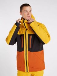 Kurtka narciarska i snowboardowa męska Protest Prtgooz. Brązowe kurtki męskie Protest, m, bez wzorów, z materiału, bez kaptura. Za 669.99 zł.