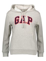 GAP Bluza w kolorze szarym rozmiar: L. Szare bluzy z kapturem damskie GAP, l. Za 114.17 zł.